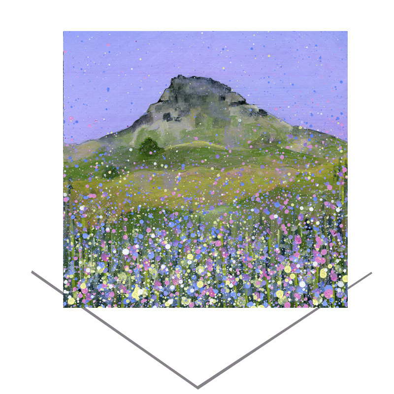 Roseberry Topping Greeting Card