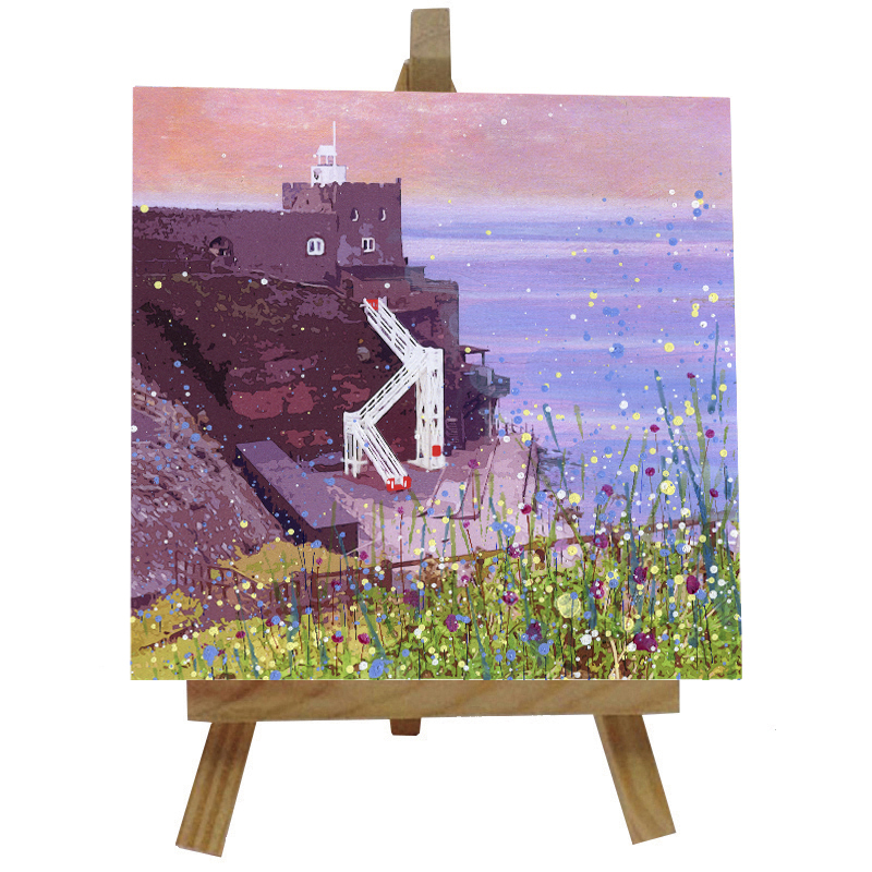 Jacob's Ladder, Sidmouth Tile  with Easel