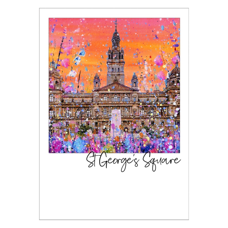 George Square Postcard