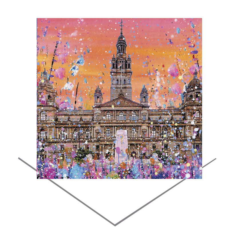 George Square Greetings Card