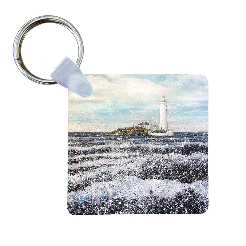 St Marys Lighthouse - Keyring