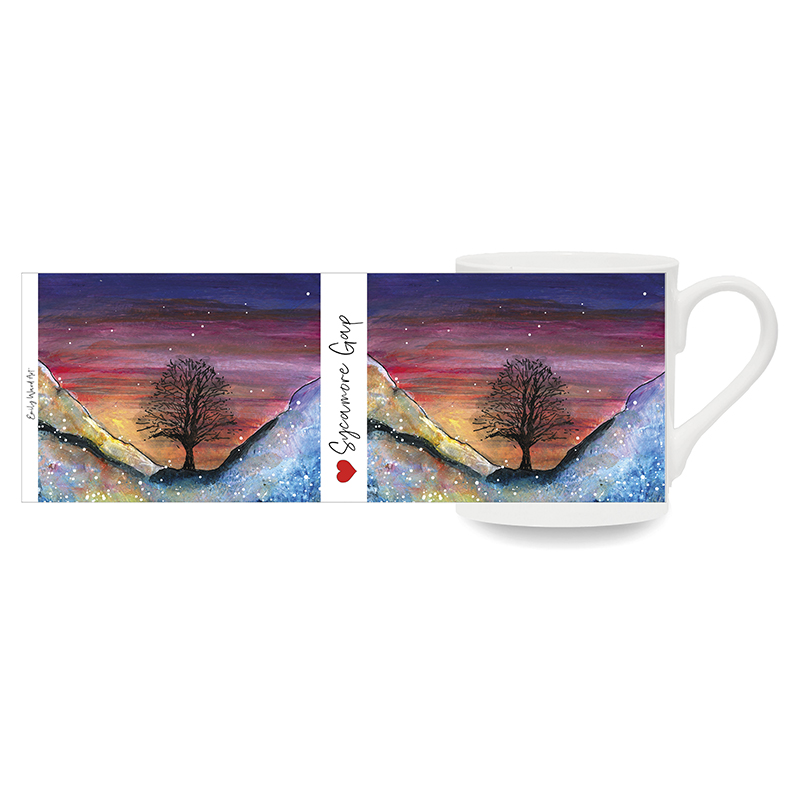 Sycamore Gap -  Bone China Cup