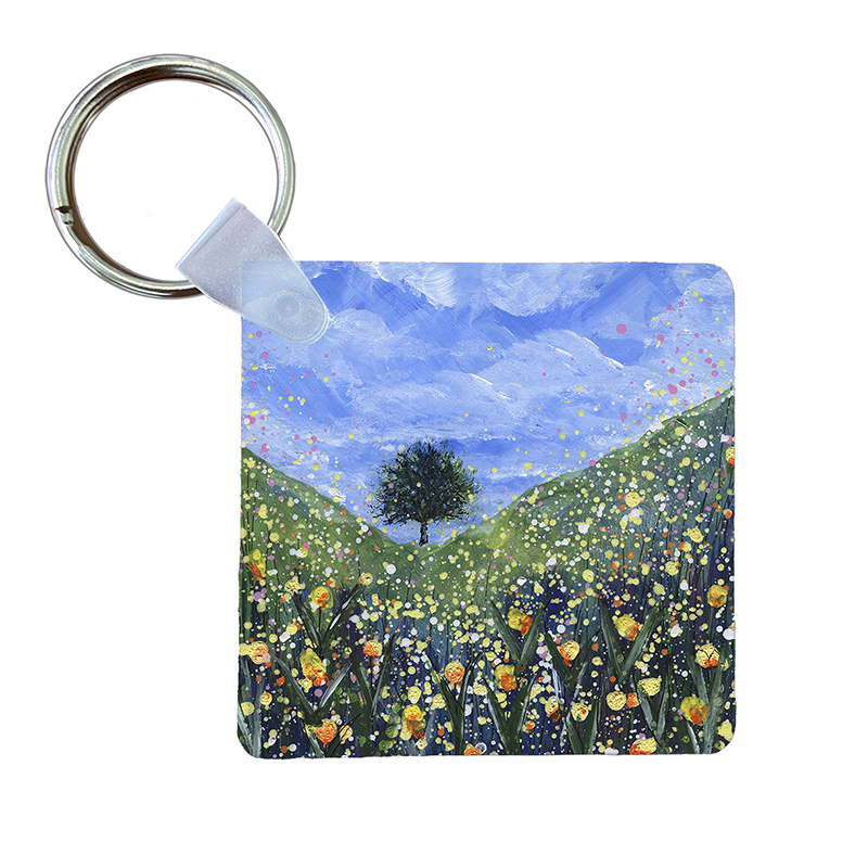 Sycamore Gap - Spring -  Keyring