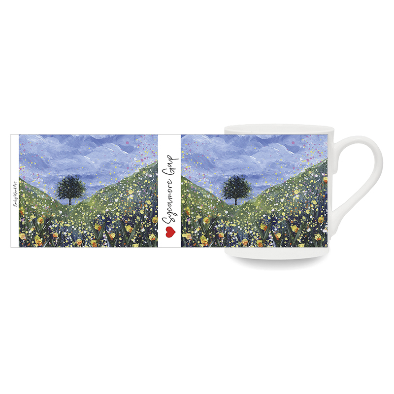 Sycamore Gap Spring -  Bone China Cup