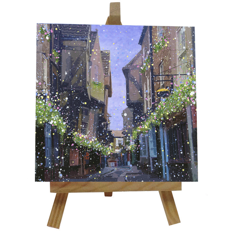 The Shambles Tile  with Easel