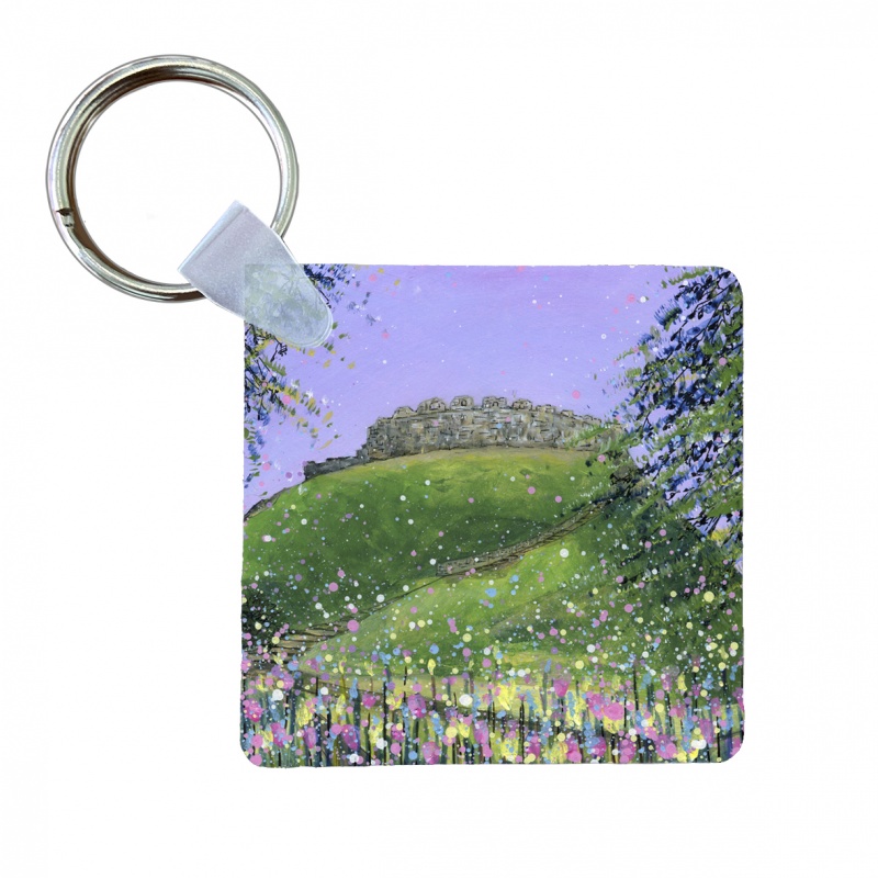 Totnes Castle, Devon  - Keyring