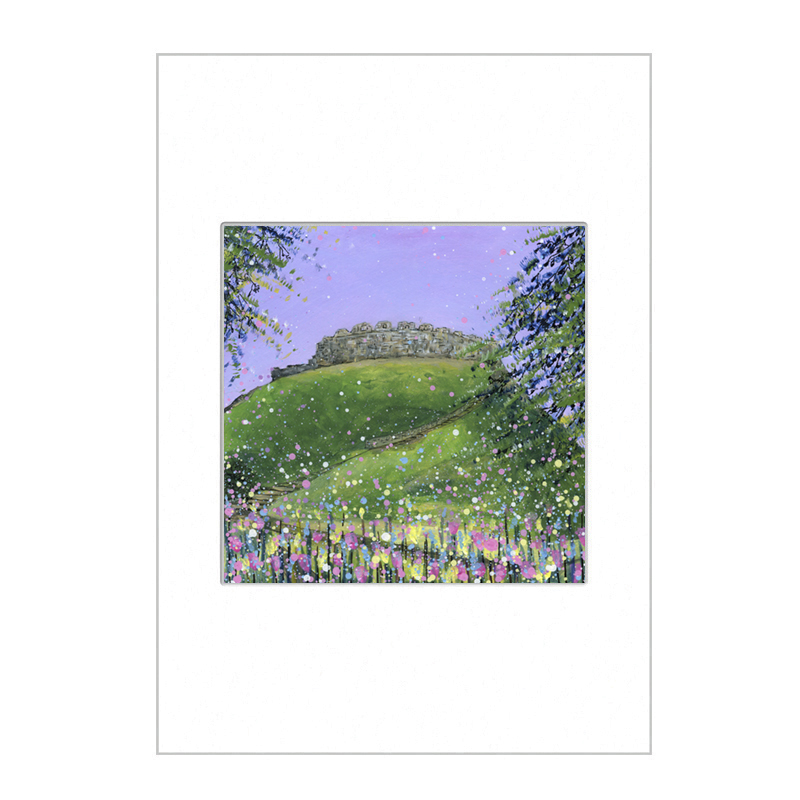 Totnes Castle - Open Edition Print A4