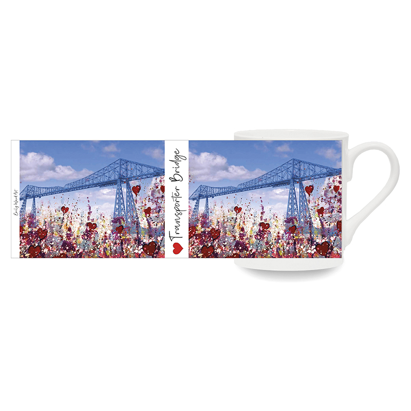 Transporter Bridge  -  Bone China Cup