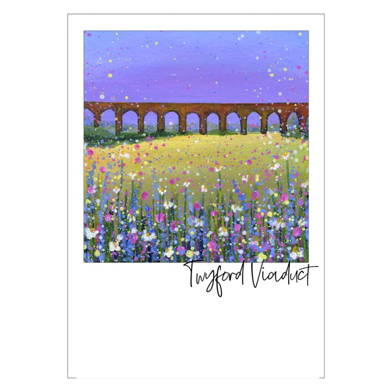 Twyford Viaduct Postcard