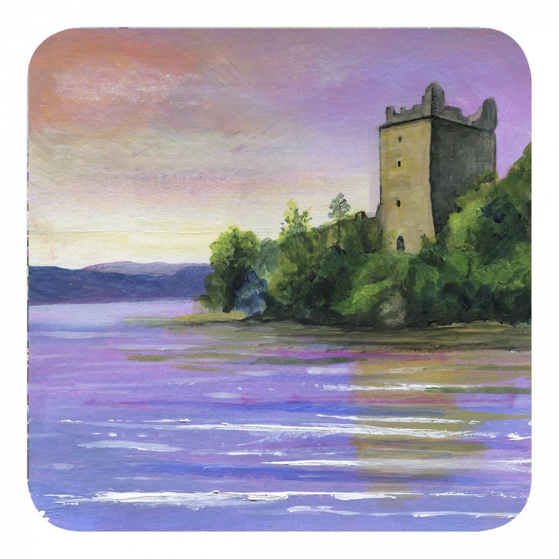 Urquhart Castle Coaster