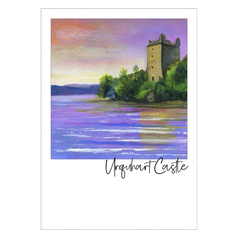 Urquhart Castle  Postcard