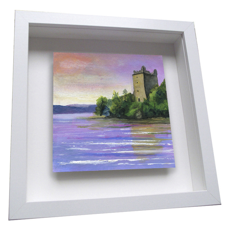 Urquhart Castle  - Framed Tile