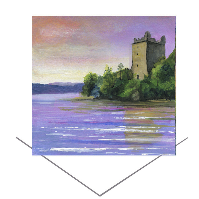 Urquhart Castle Greetings Card