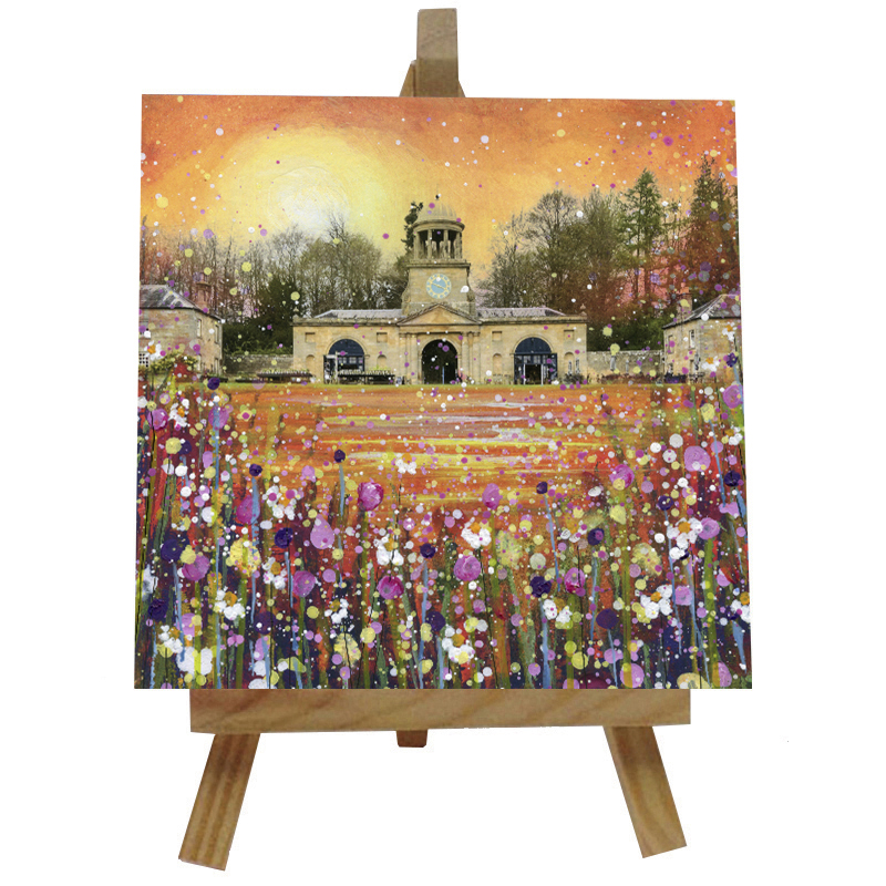 Wallington Clocktower Tile with Easel