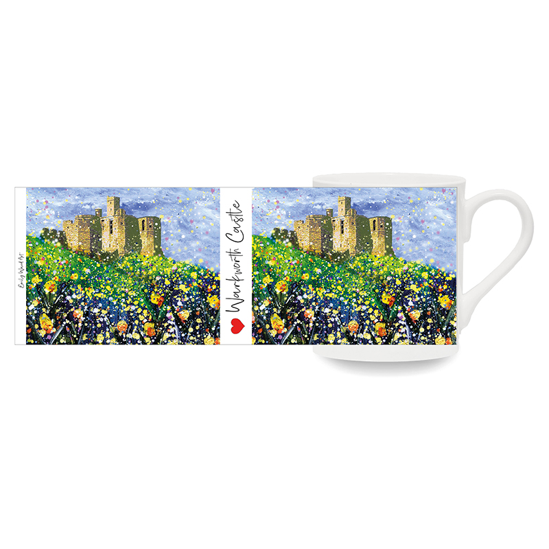 Warkworth Castle  -  Bone China Cup