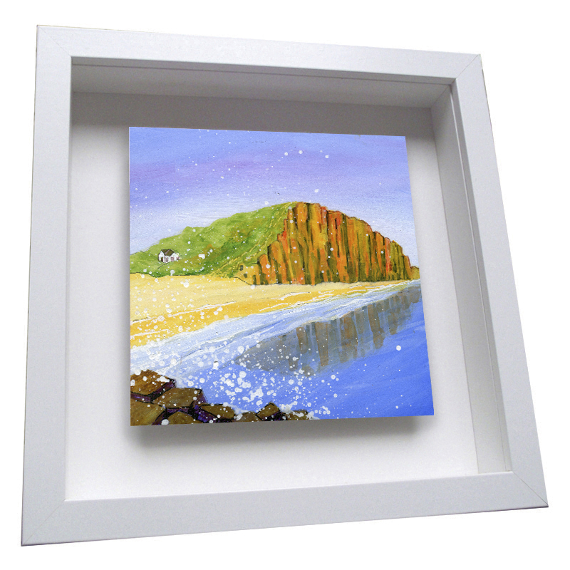 West Bay Dorset - Framed Tile