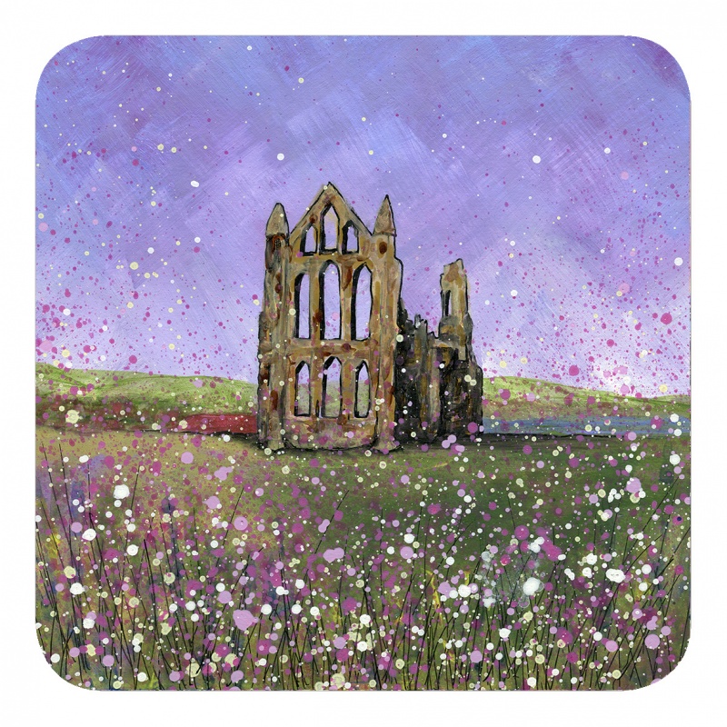 Whitby Abbey Coaster