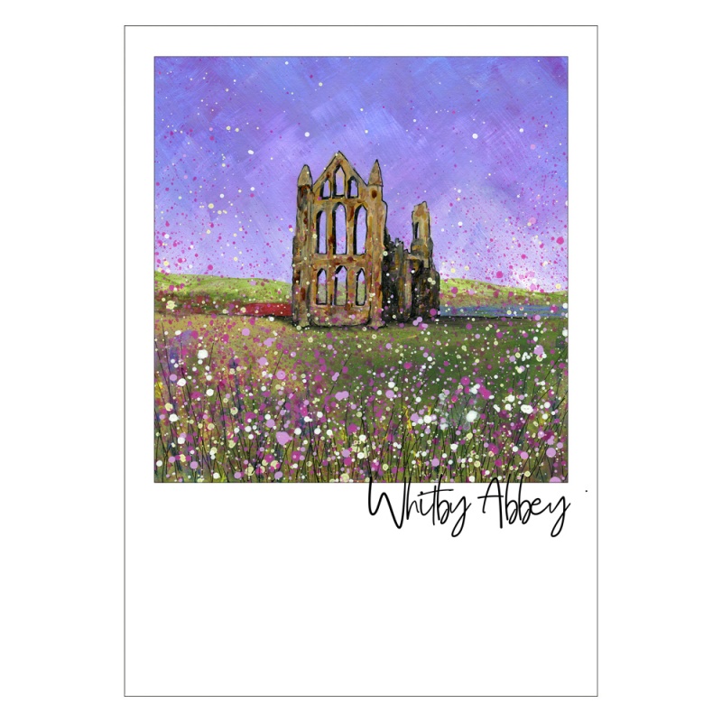Whitby Abbey Postcard