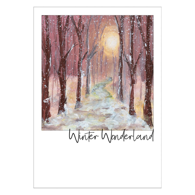 Winter Wonderland Postcard