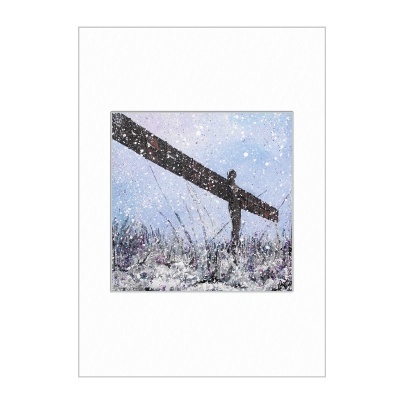 Angel of the North Mini Print A4