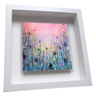 Flower Meadow - Framed Tile