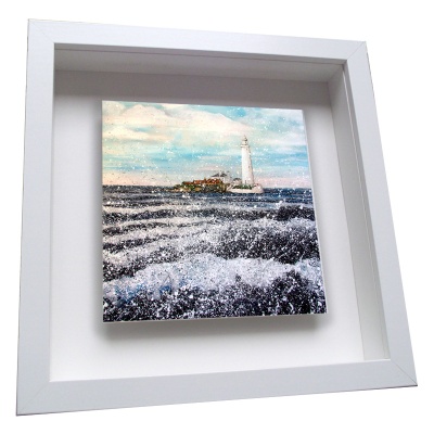 St Marys Whitley Bay - Framed Tile