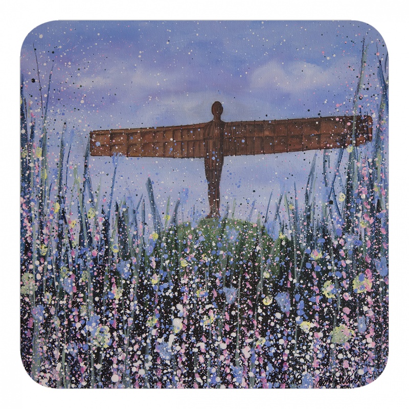 Angel of the North (Flowers) Magnet