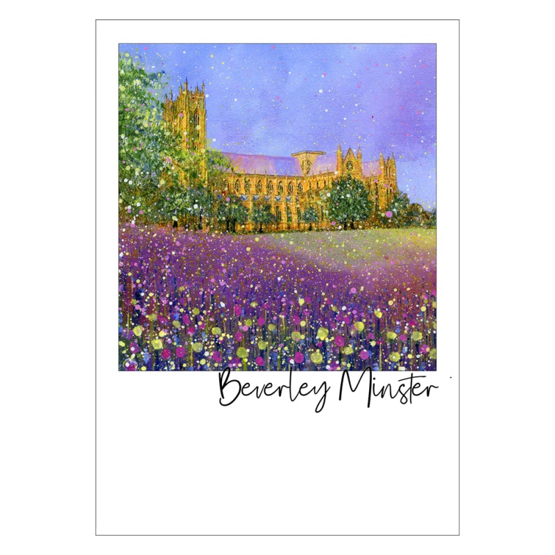Beverley Minster Postcard