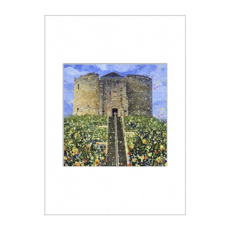 Clifford's Tower Mini Print A4