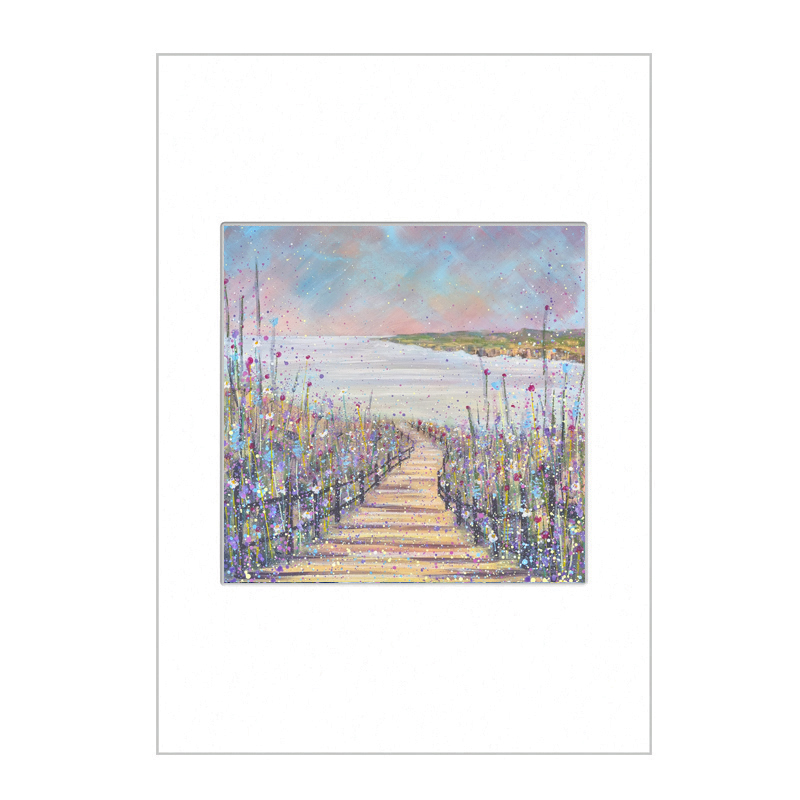 Coastal Path Mini Print A4