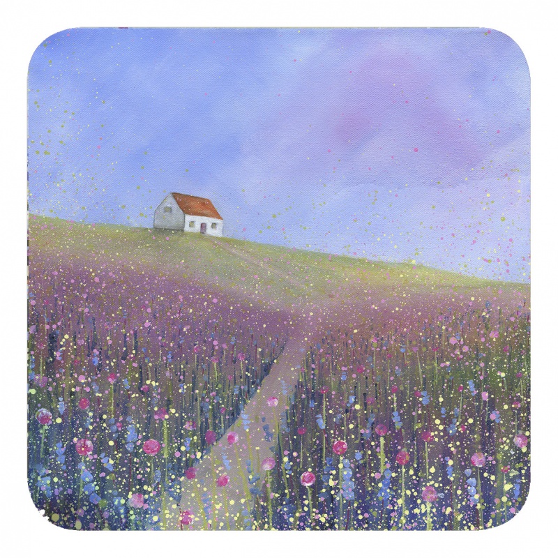 Cottage looking over the Meadow  -  Magnet