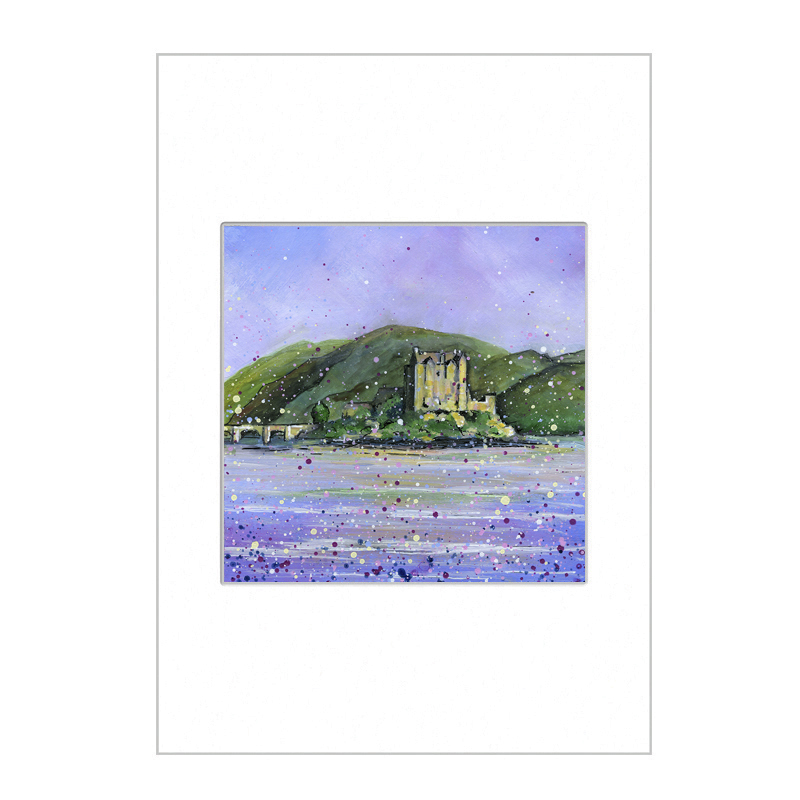 Eilean Donan Castle Mini Print A4