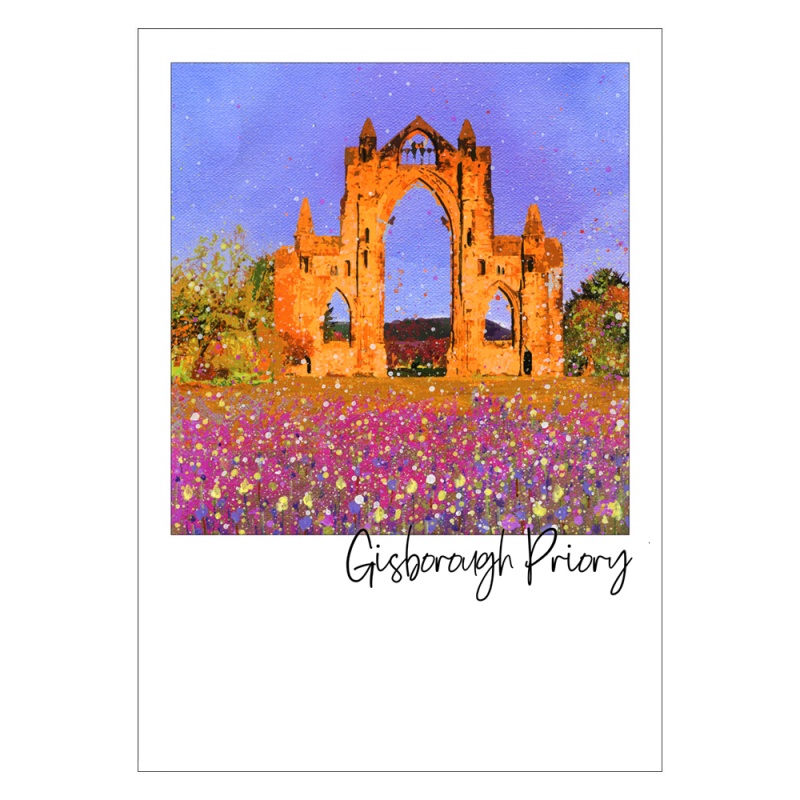 Gisborough Priory Postcard