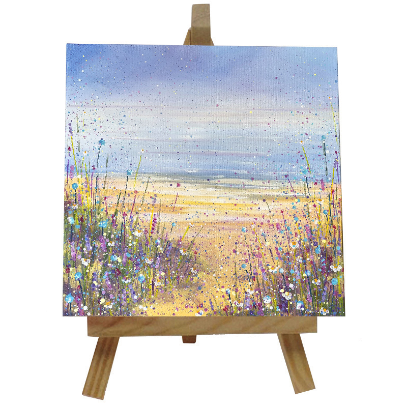 Going to the Beach Tile with Easel