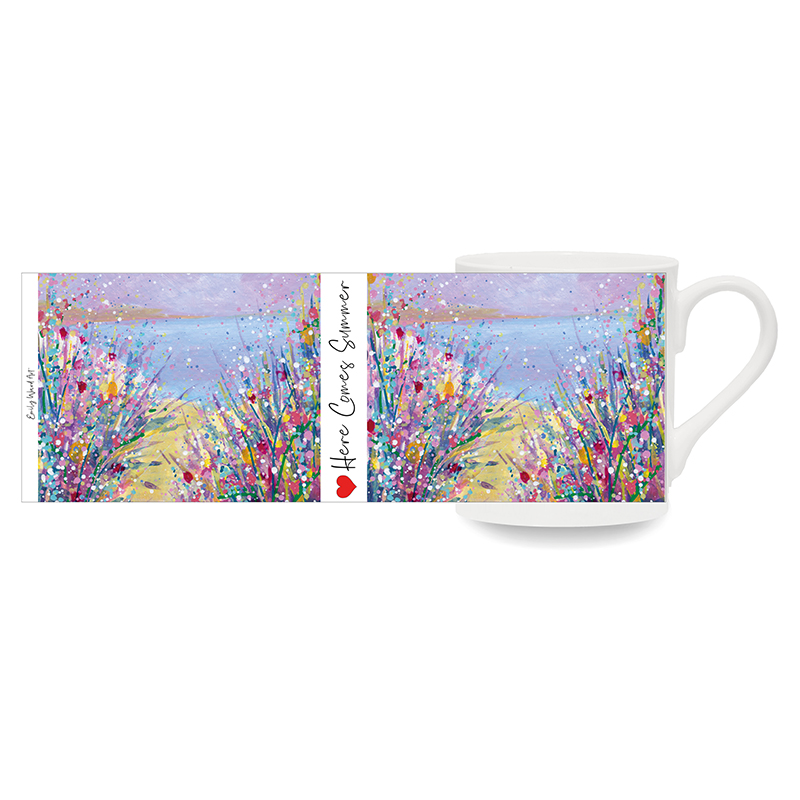 Here Comes Summer  -  Bone China Cup