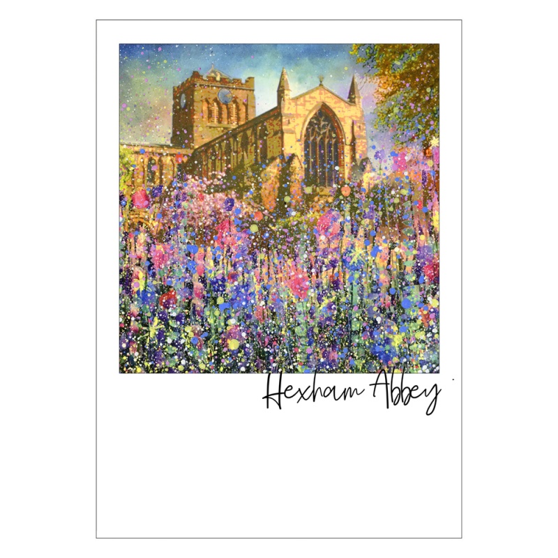 Hexham Abbey Postcard