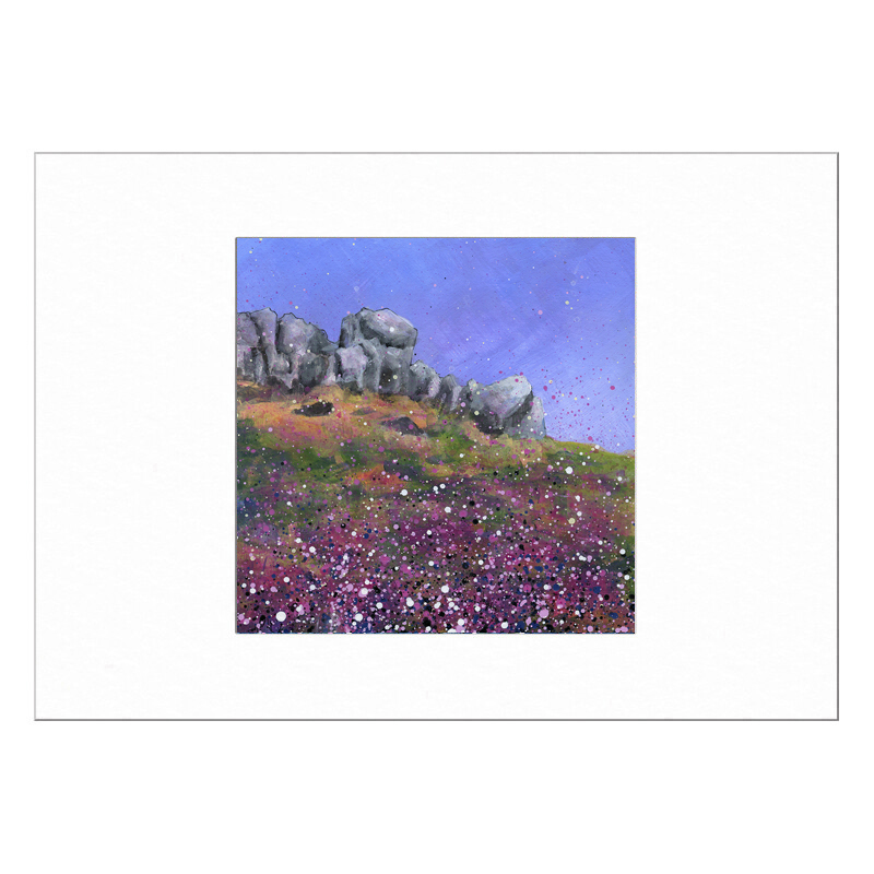 Ilkley Moor Limited Edition Print with Mount
