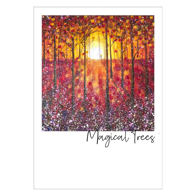 Magical Trees Postcard