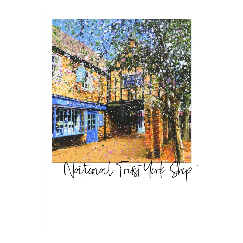 National Trust York Shop Postcard