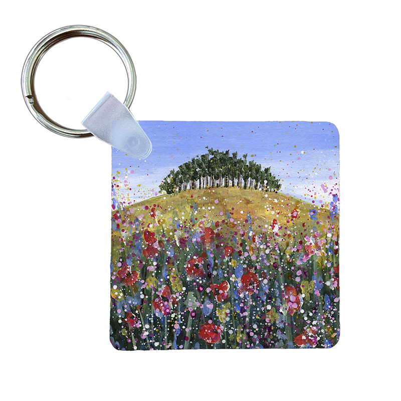 Over the Hill  - Keyring