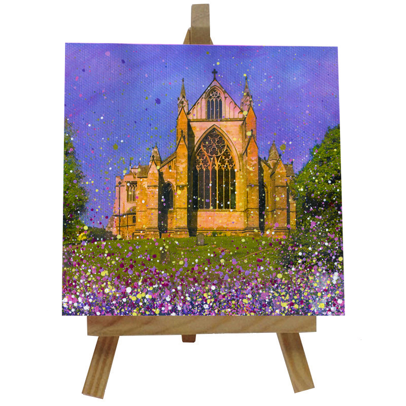 Ripon Cathedral Tile  with Easel