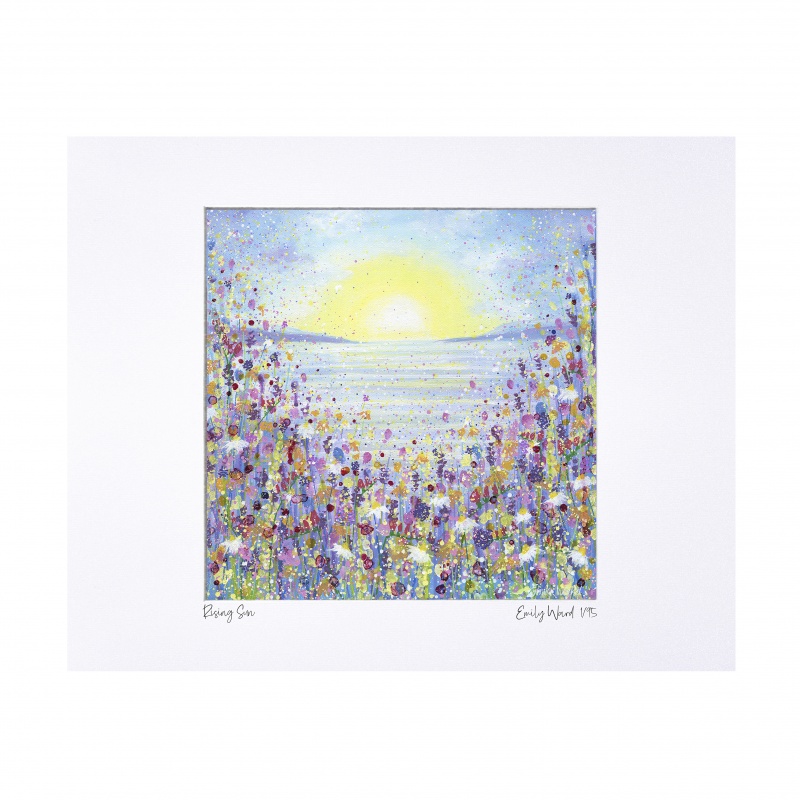 Rising Sun Limited Edition Print with Mount