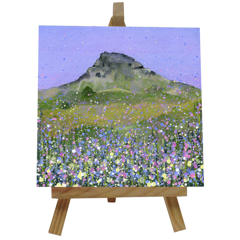 Roseberry Topping Tile with Easel