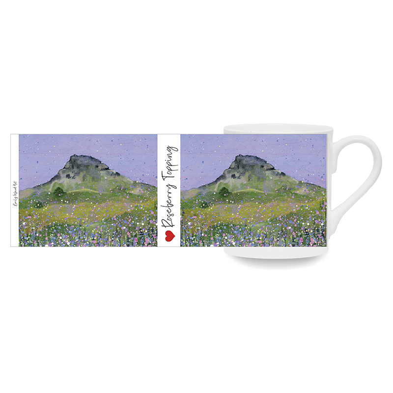 Roseberry Topping  -  Bone China Cups