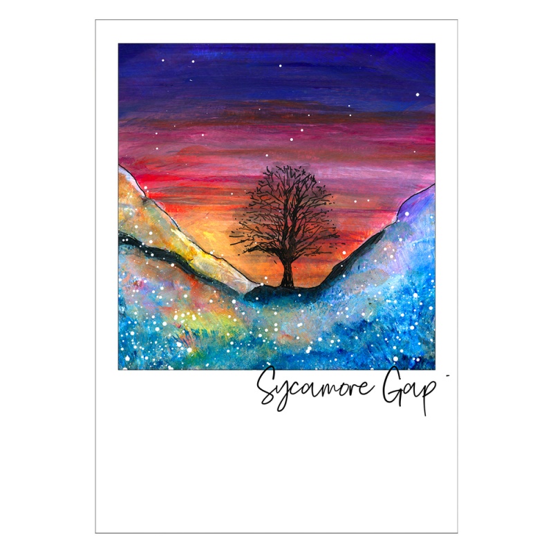 Sycamore Gap Postcard