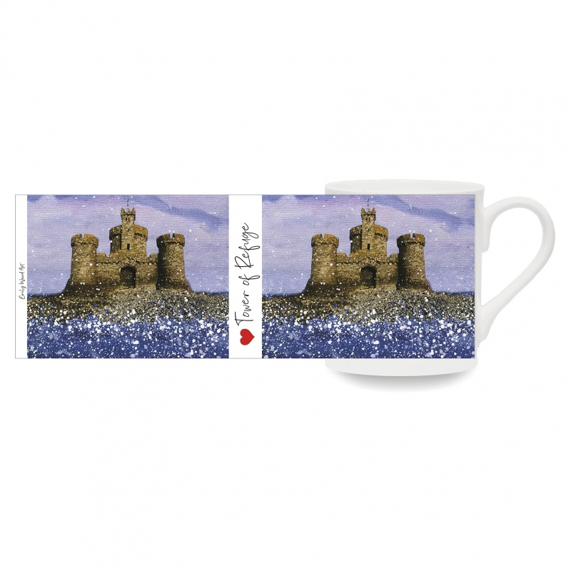 Tower of Refuge -  Bone China Cup