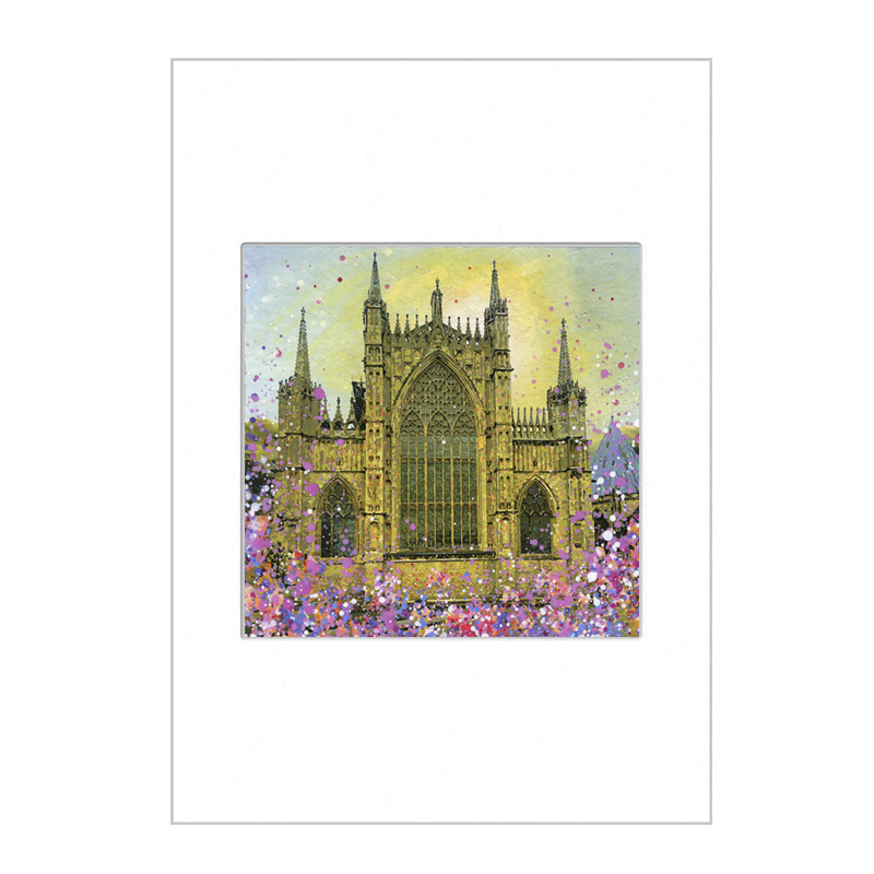 East Window, York Minster Mini Print A4